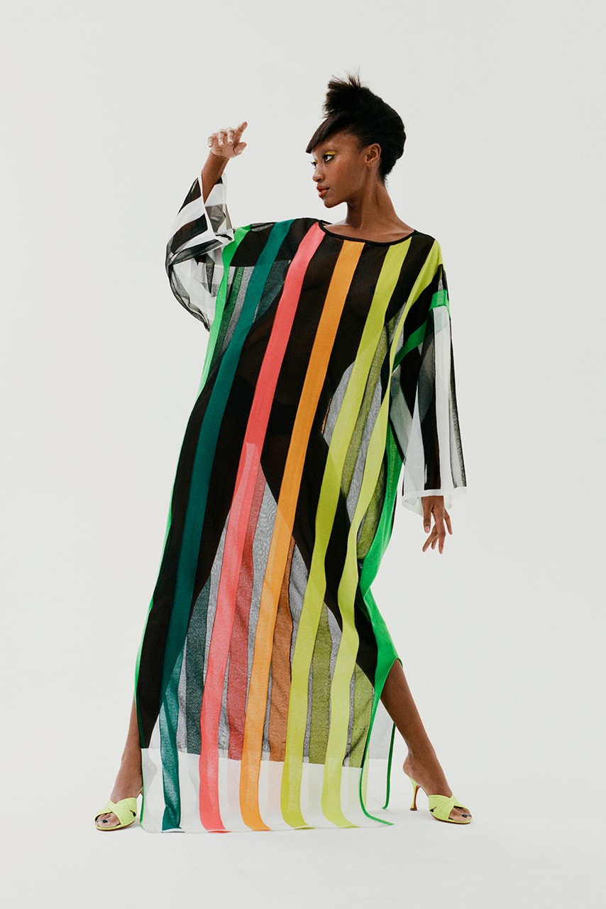 christopher john rogers pre fall 2022 collection 009 striped dress