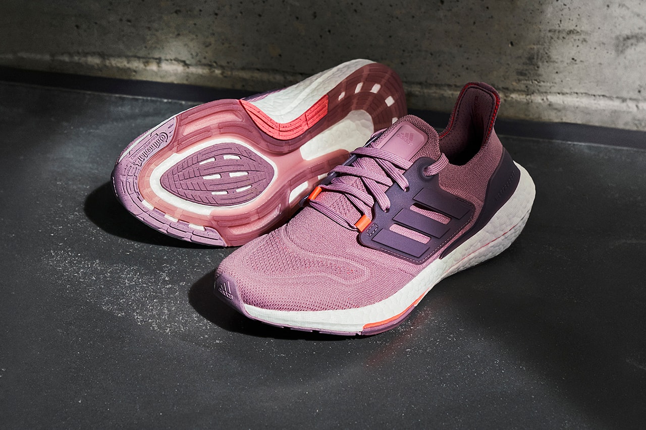 new adidas ultraboost 22 mauve sneaker for women