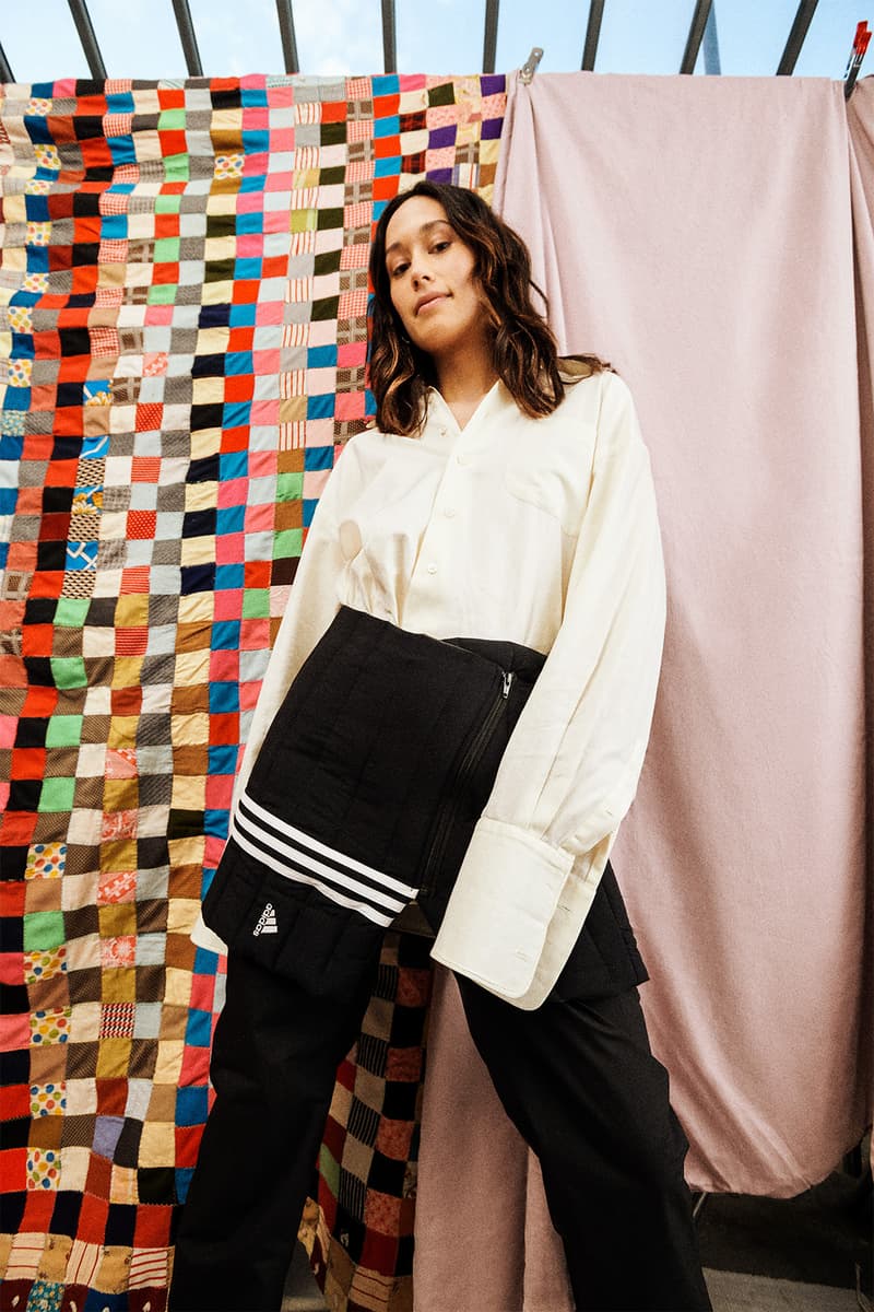 Adidas Upcycled Collections NYC Pop-Up Jacket Sustainability 