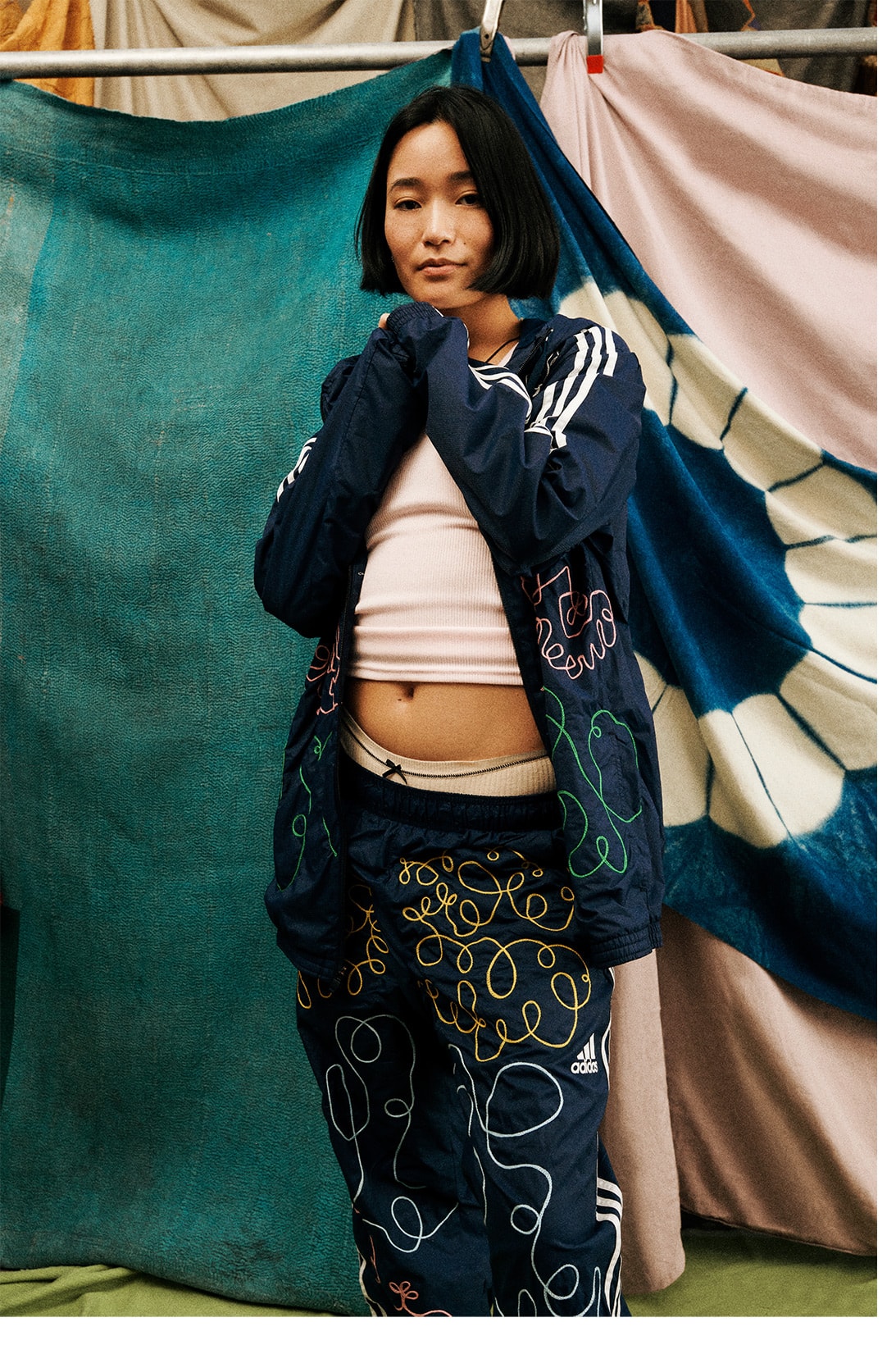 Adidas Upcycled Collections NYC Pop-Up Jacket Sustainability 