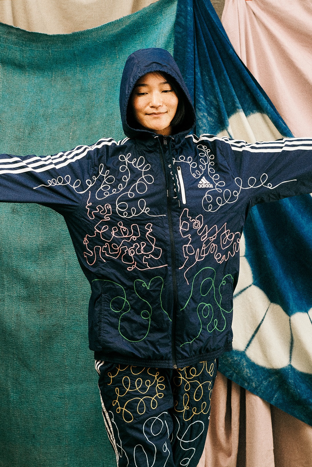Adidas Upcycled Collections NYC Pop-Up Jacket Sustainability 