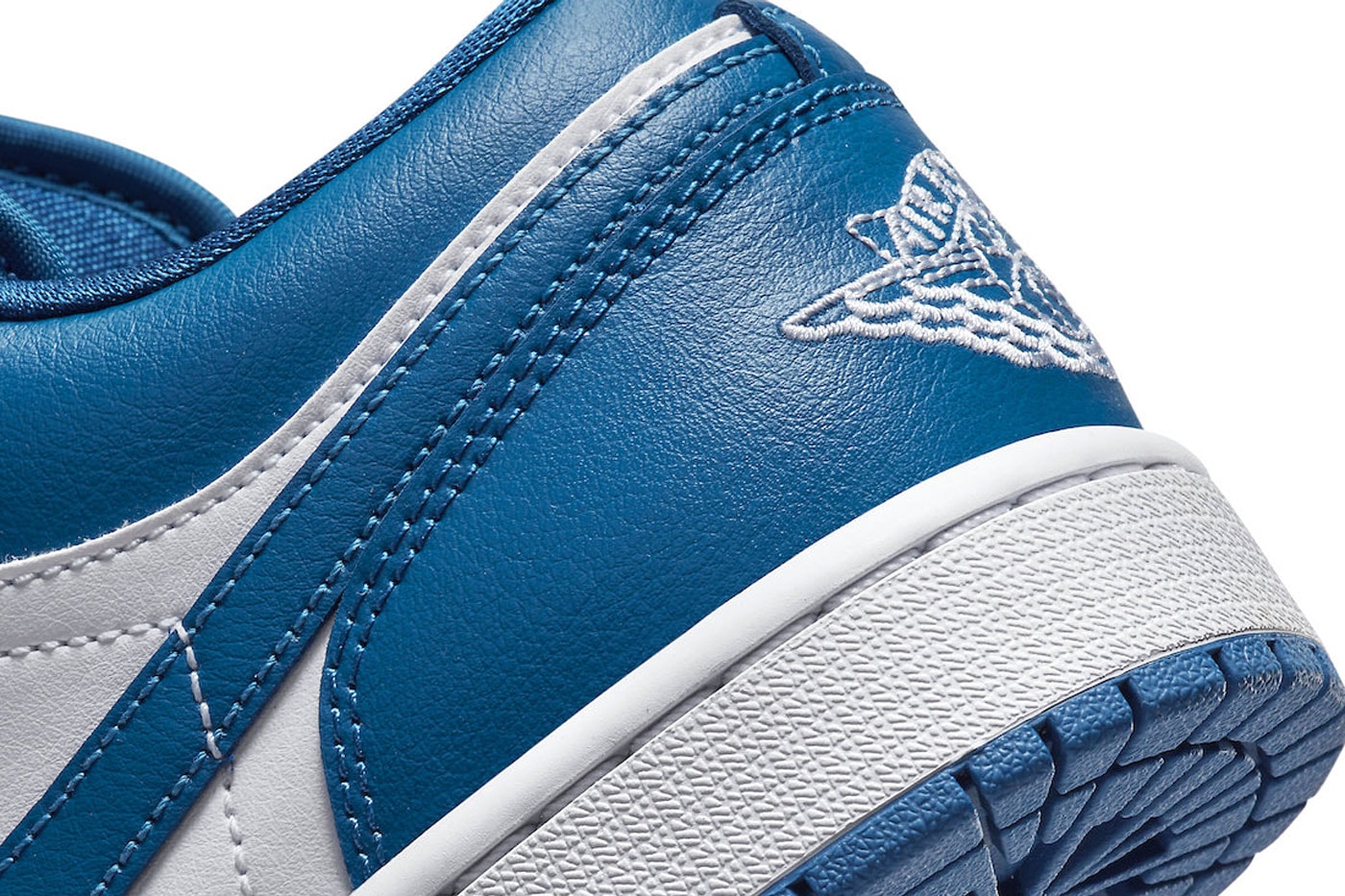Nike Air Jordan 1 Low AJ1 Marina Blue Details