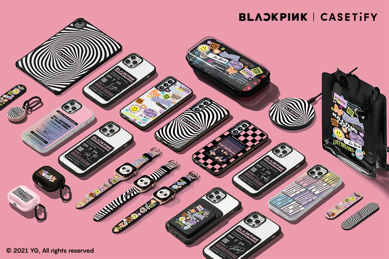 blackpink casetify limited edition phone cases apple watch straps magsafe wallets ipad cases