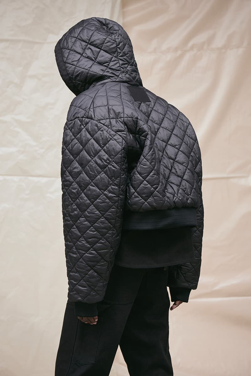 carhatt work in progress wardrobe nyc quilted bomber jacket