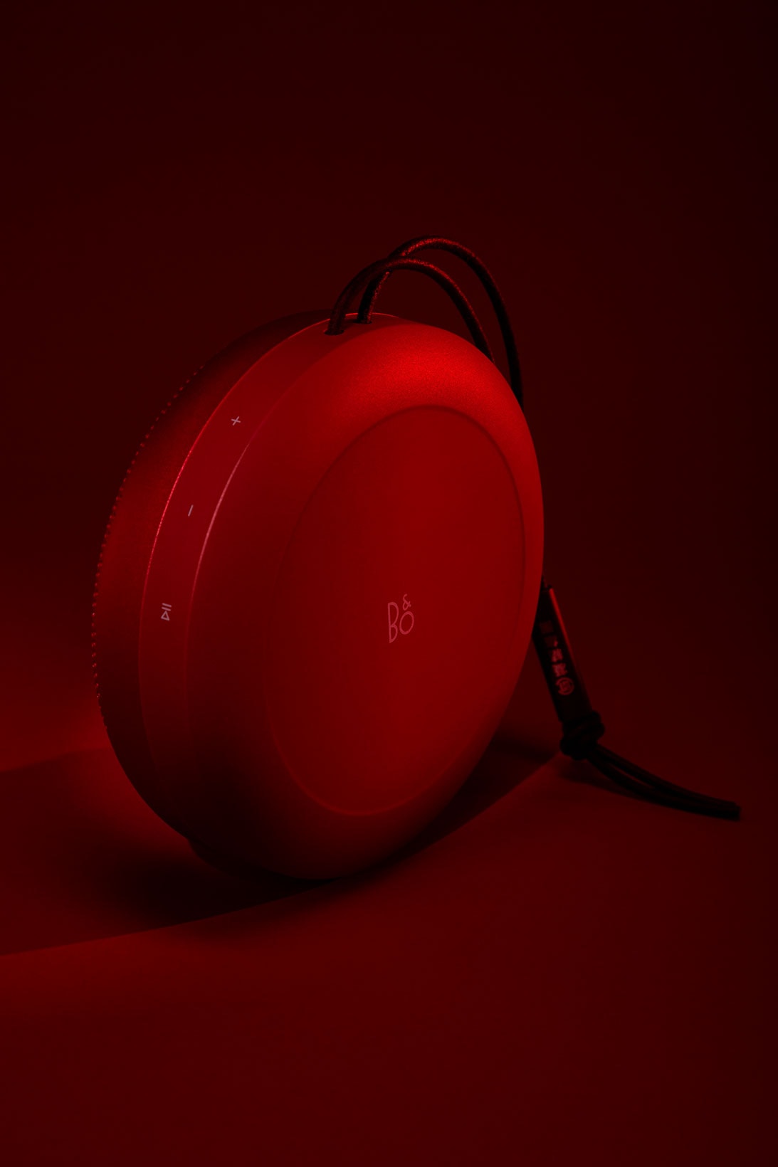 CLOT x Bang & Olufsen Beosound A1 Speaker Details Logo Red