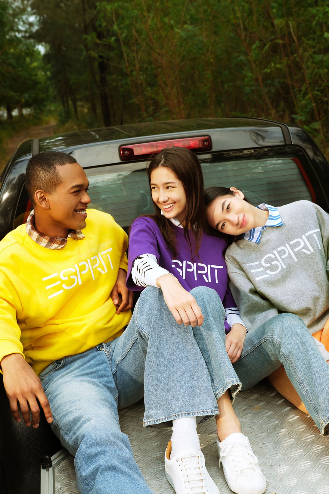 ESPRIT Archive Re-Issue Capsule Collection Sweatshirts T-Shirts