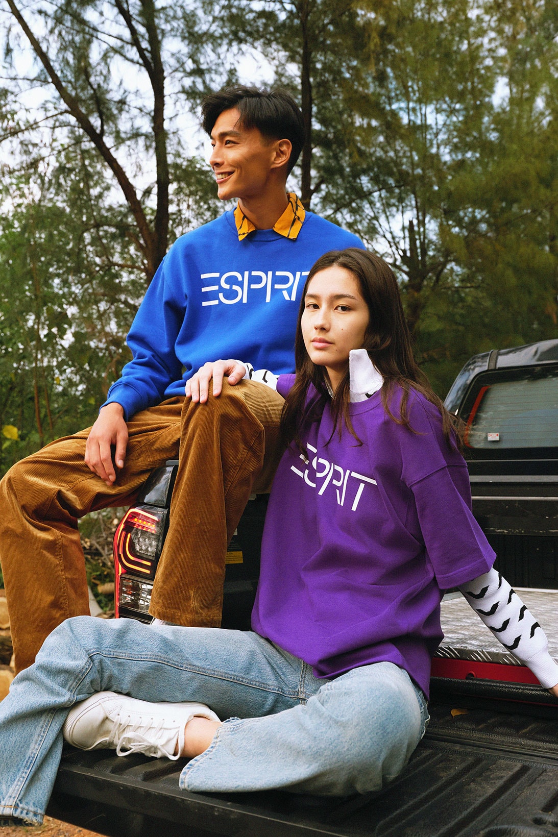 ESPRIT Archive Re-Issue Capsule Collection Sweatshirts T-Shirts