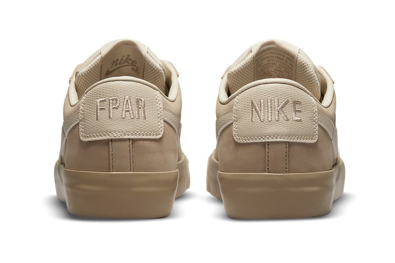 FORTY PERCENT AGAINST RIGHTS Nike SB Blazer Low Tan Beige Price Collaboration Release Date