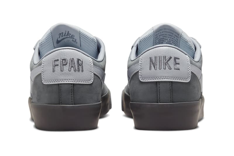 FORTY PERCENT AGAINST RIGHTS Nike SB Blazer Low Medium Grey Price Collaboration Release Date