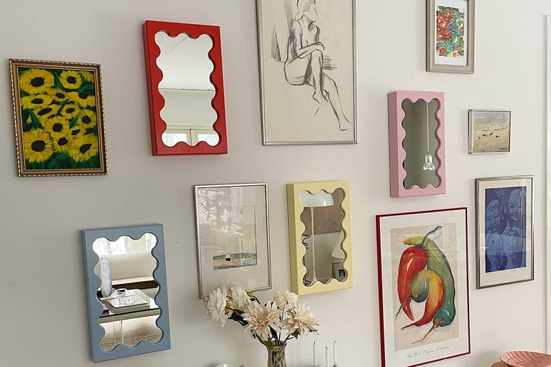 Redecorate Your Space With These Aesthetically Pleasing Squiggle Mirrors