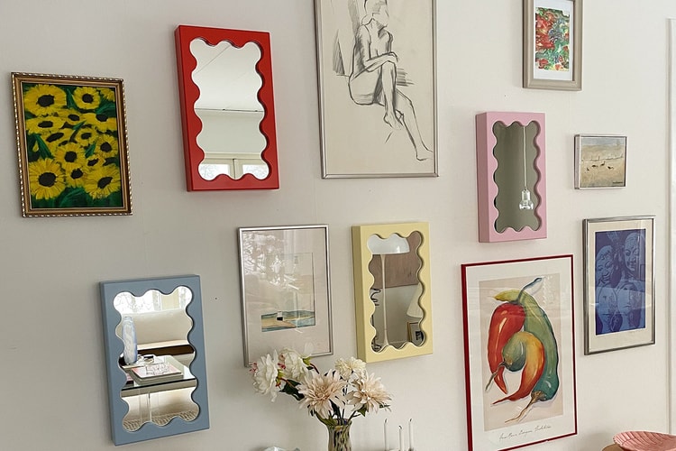 Redecorate Your Space With These Aesthetically Pleasing Squiggle Mirrors
