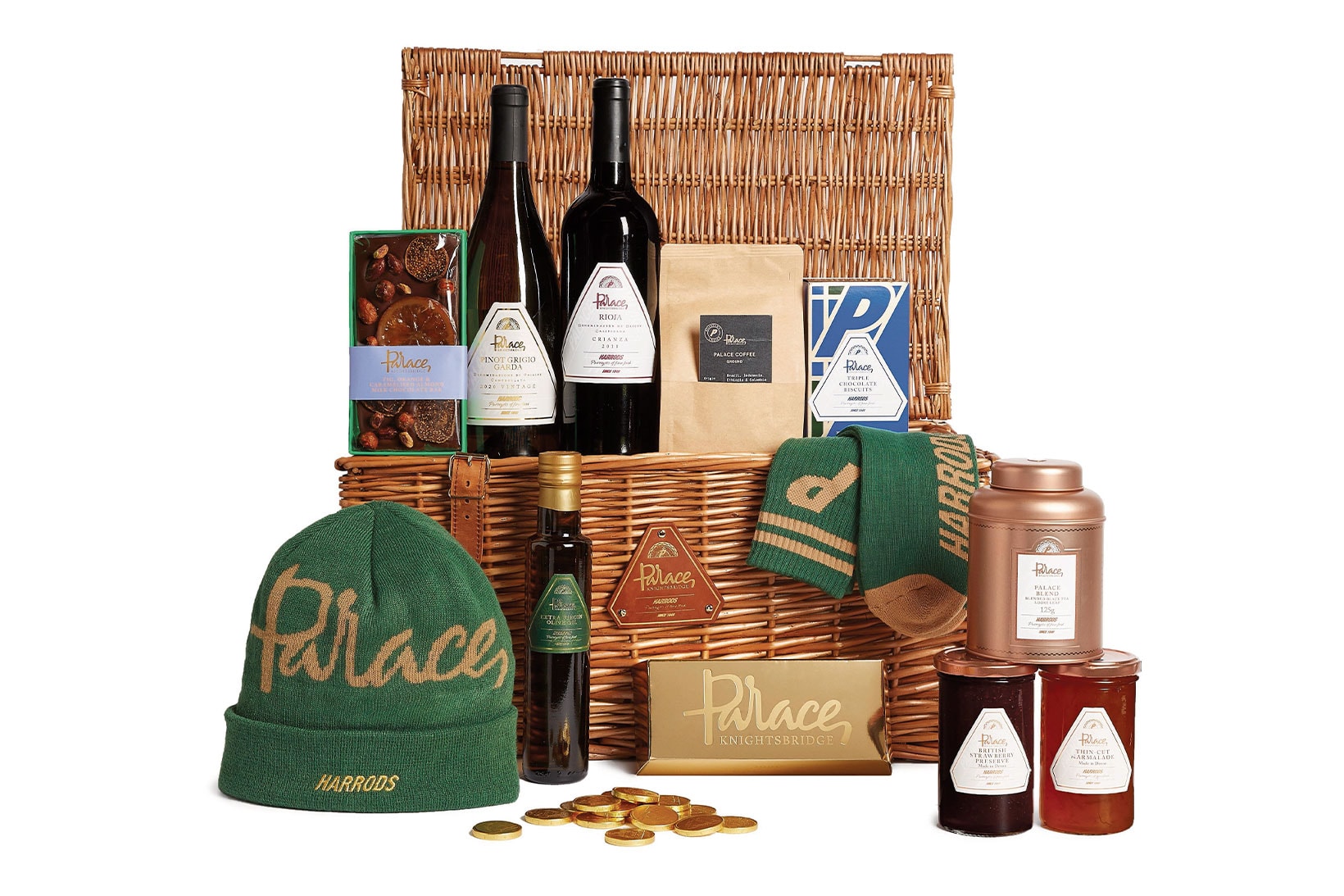 Harrods Palace Collaboration Holiday 2021 Christmas Hamper Beanie
