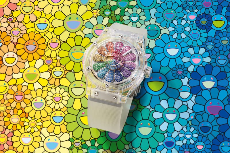 Takashi Murakami x Hublot Sapphire Rainbow Watch | HYPEBAE