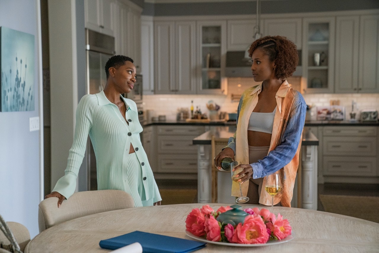 insecure finale last episode season 5 episode 10 yvonne orji issa rae characters actors off-script hbo max