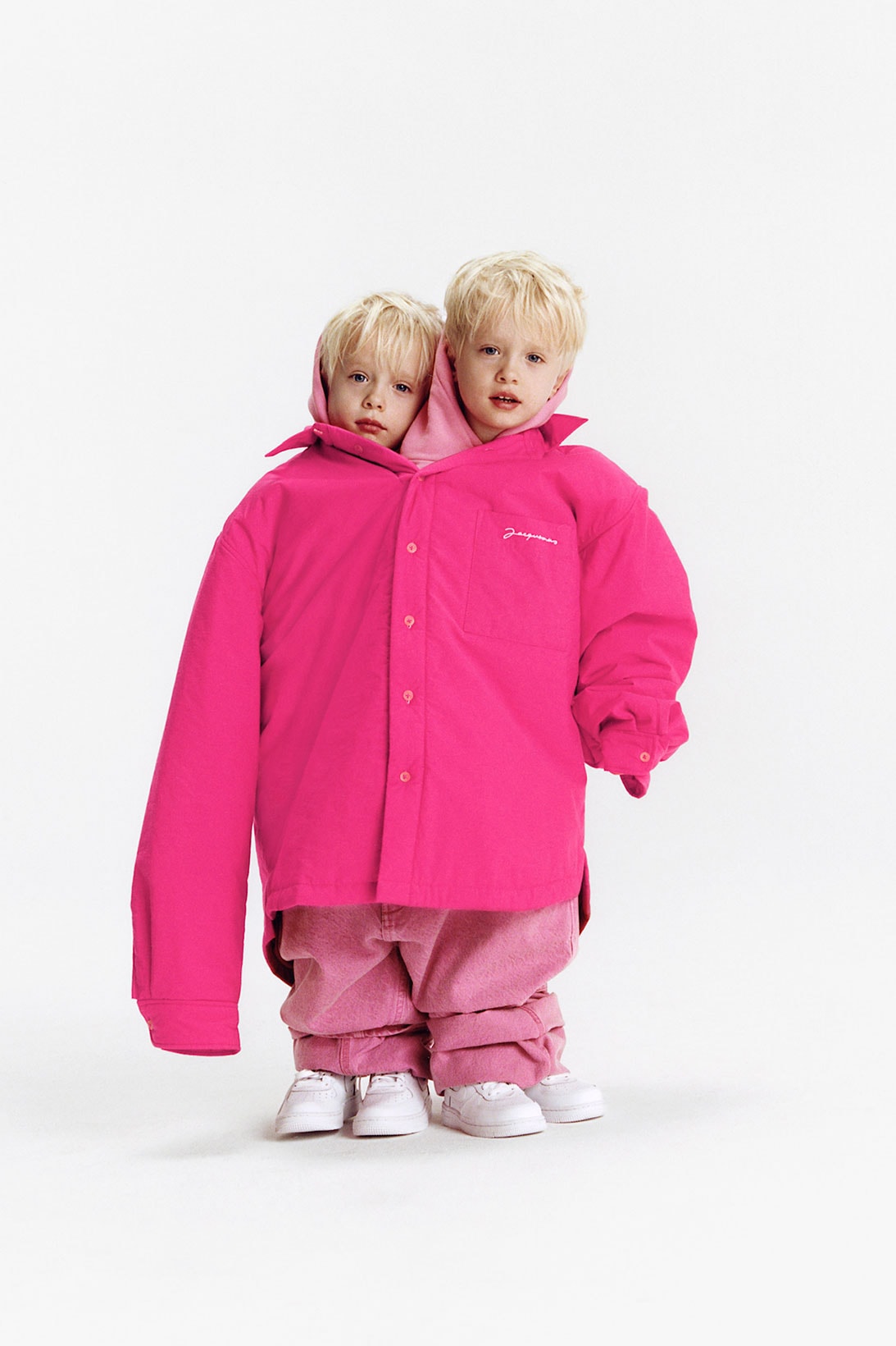 Jacquemus Pink Holiday 2021 Children Kidswear