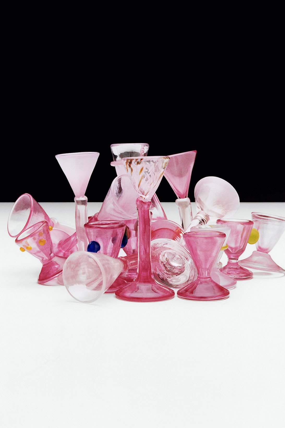 Jacquemus Pink Holiday 2021 Glassware Collaboration