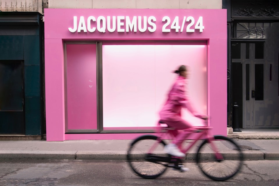 Jacquemus Opens All-Pink Pop-Up Store in Paris | BabylinoShops
