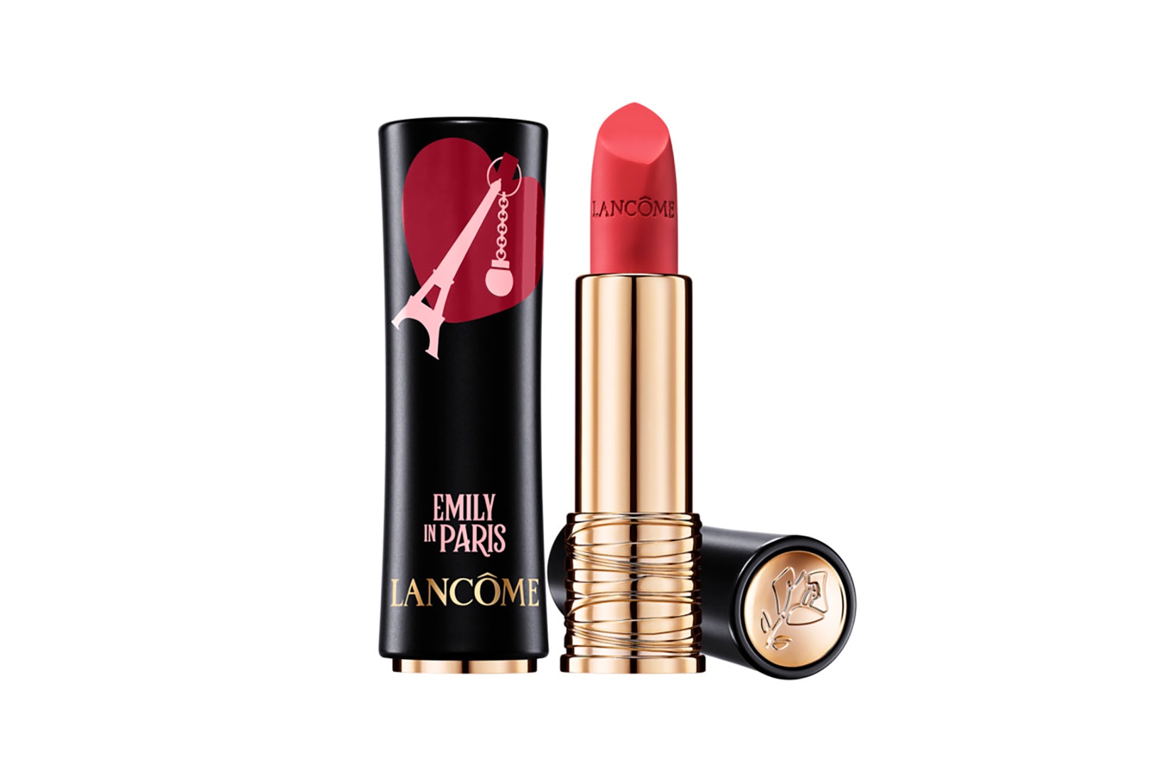 Emily in Paris Lancôme Lily Collins Netflix TV Show Makeup Lipstick