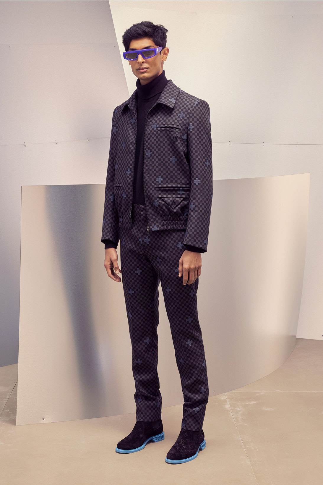 Louis Vuitton Men's Virgil Abloh Pre-Fall 2022 Collection Suit