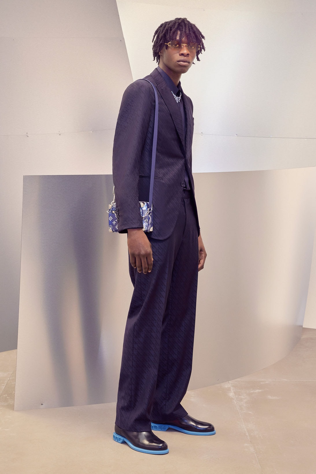 Louis Vuitton Men's Virgil Abloh Pre-Fall 2022 Collection Tailored Suit