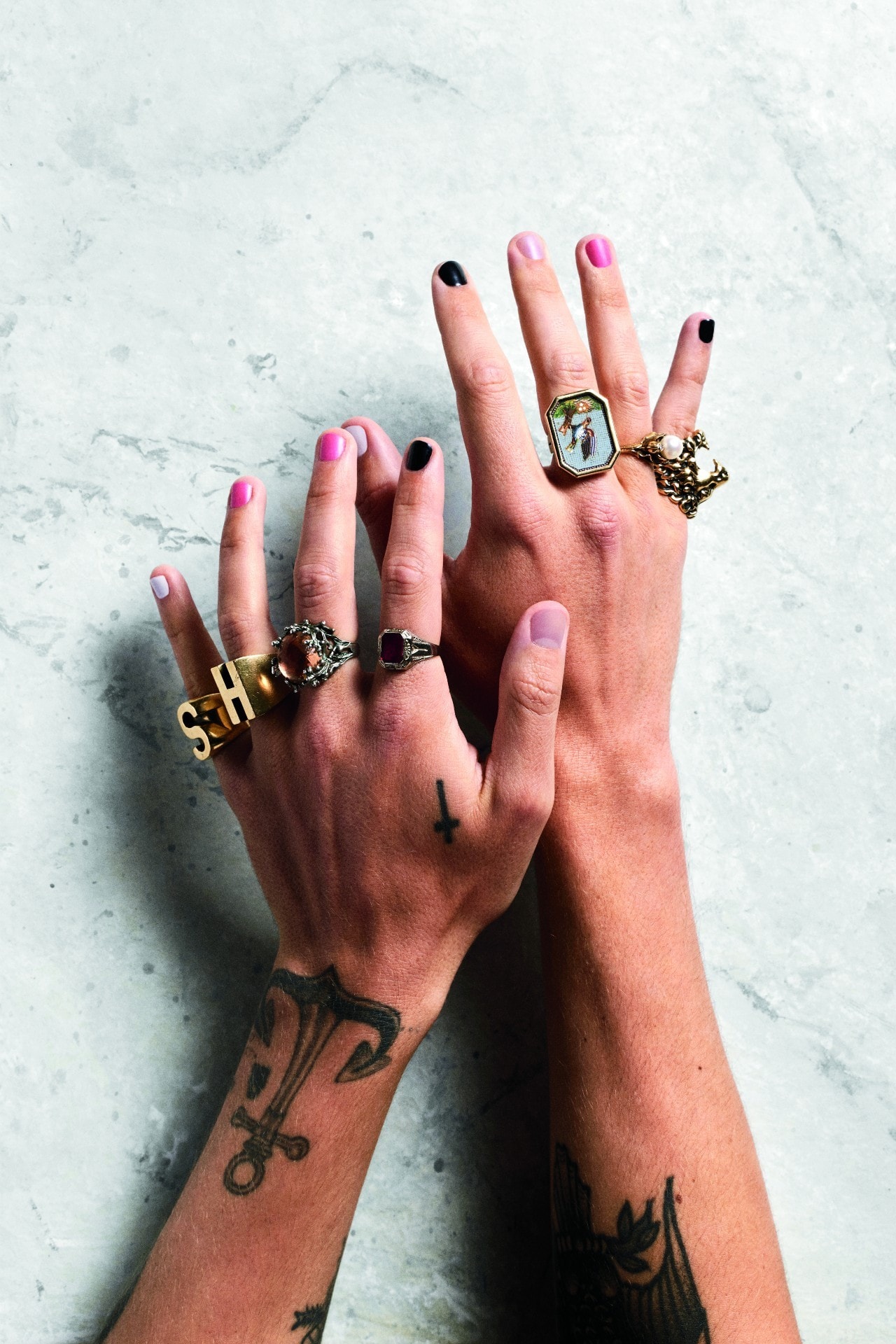 pleasing nail polish harry styles promotion campaign mgk beauty brands men male un/dn laqr 