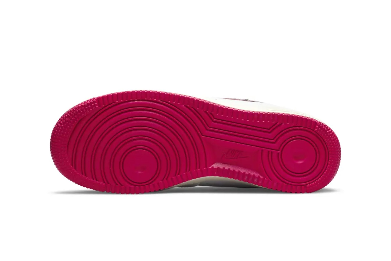 The sneaker's "Gym Red" soles