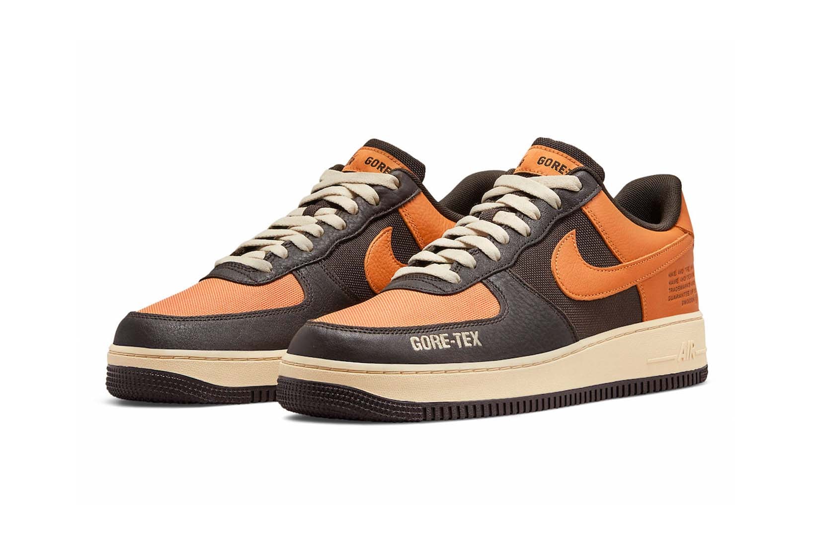 Nike Air Force 1 Low Tex Brown Orange Price Release Date