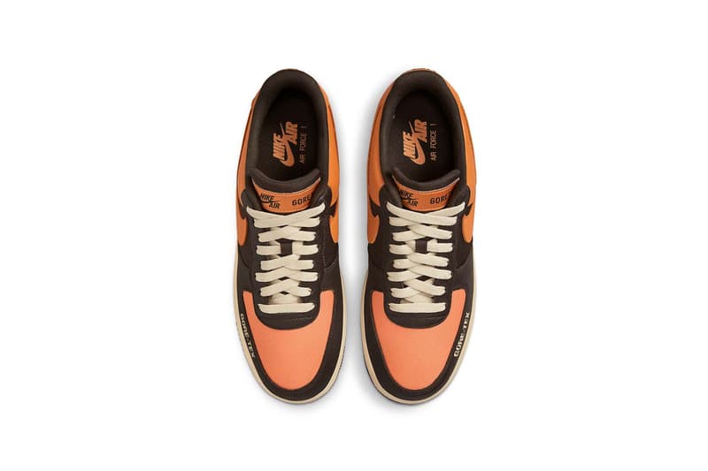 Nike Air Force 1 Low Tex Brown Orange Price Release Date