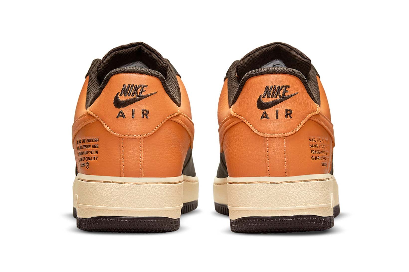 Nike Air Force 1 Low Tex Brown Orange Price Release Date