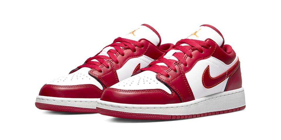 Nike red and white low jordan 1 Air Jordan 1 Low Reveal in "Cardinal Red" | HYPEBAE