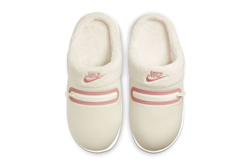 Nike Burrow Womens Slippers Light Orewood Brown Rose Whisper Price Release Date