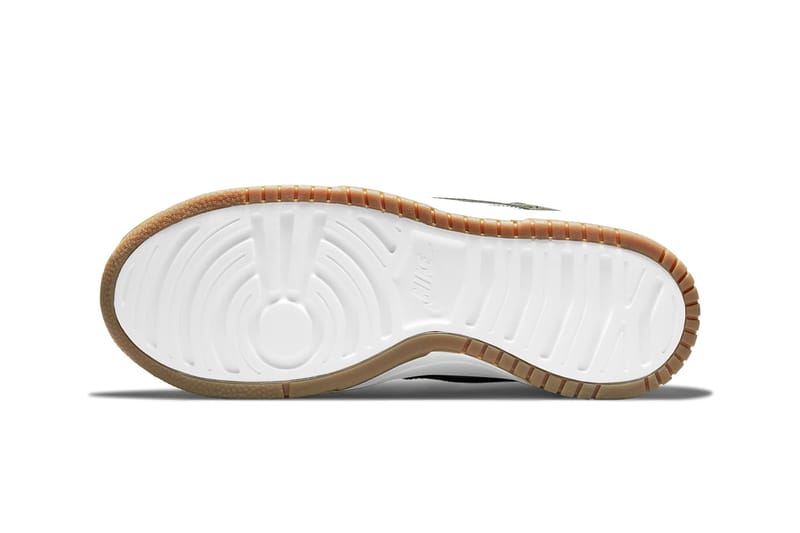 nike dunk high sail khaki