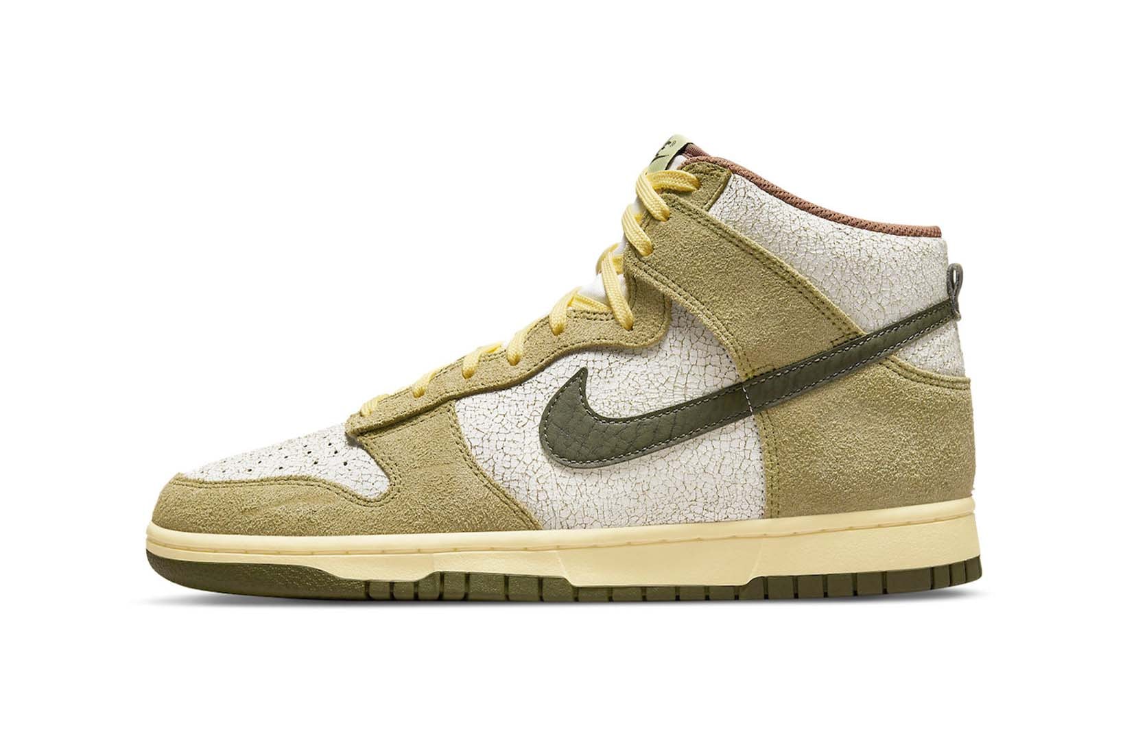 Nike Dunk High Re-Raw Coriander Summit White Cracked Leather Price Release Date