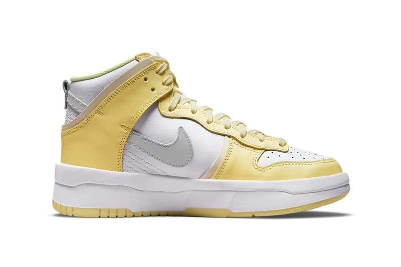 Nike Dunk High Up Rebel Women's Yellow White Price Release Date