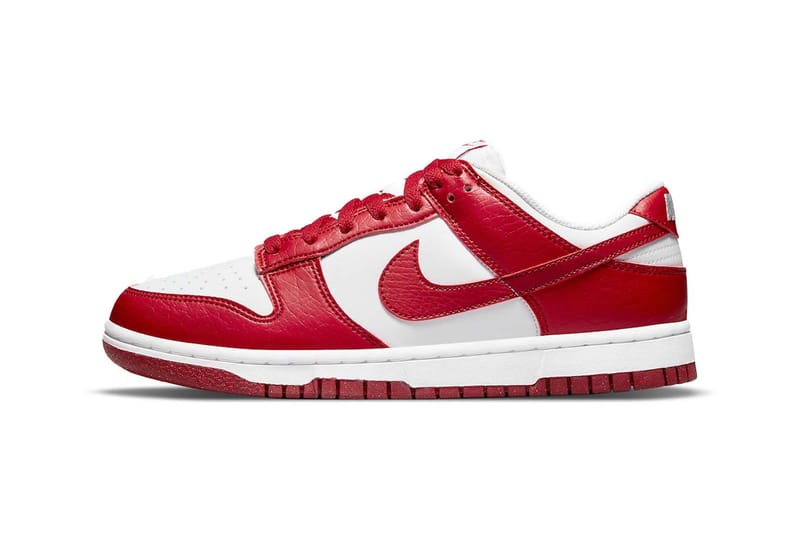 dunk low nike womens red