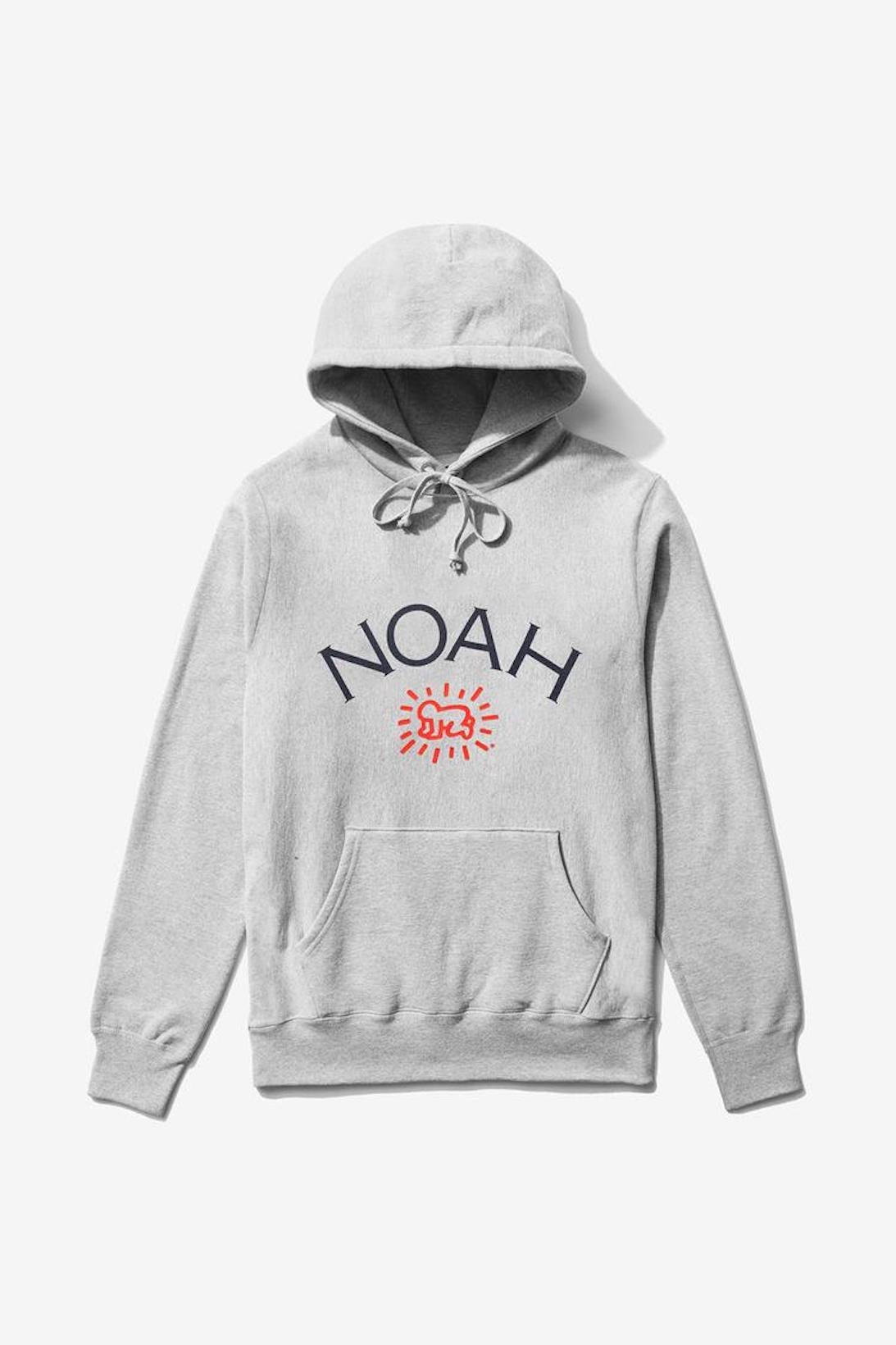 NOAH Keith Haring Christmas Collaboration Collection Hoodie Front