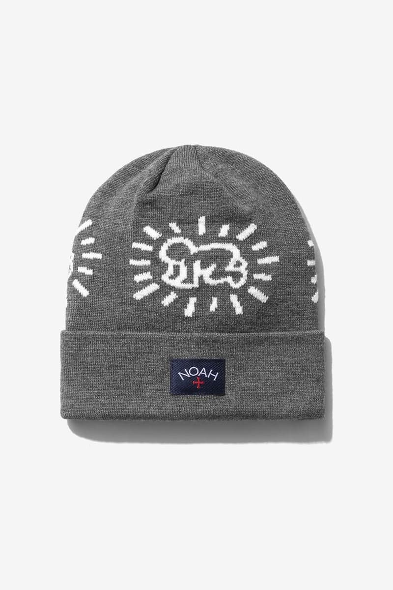 NOAH Keith Haring Christmas Collaboration Collection Beanie