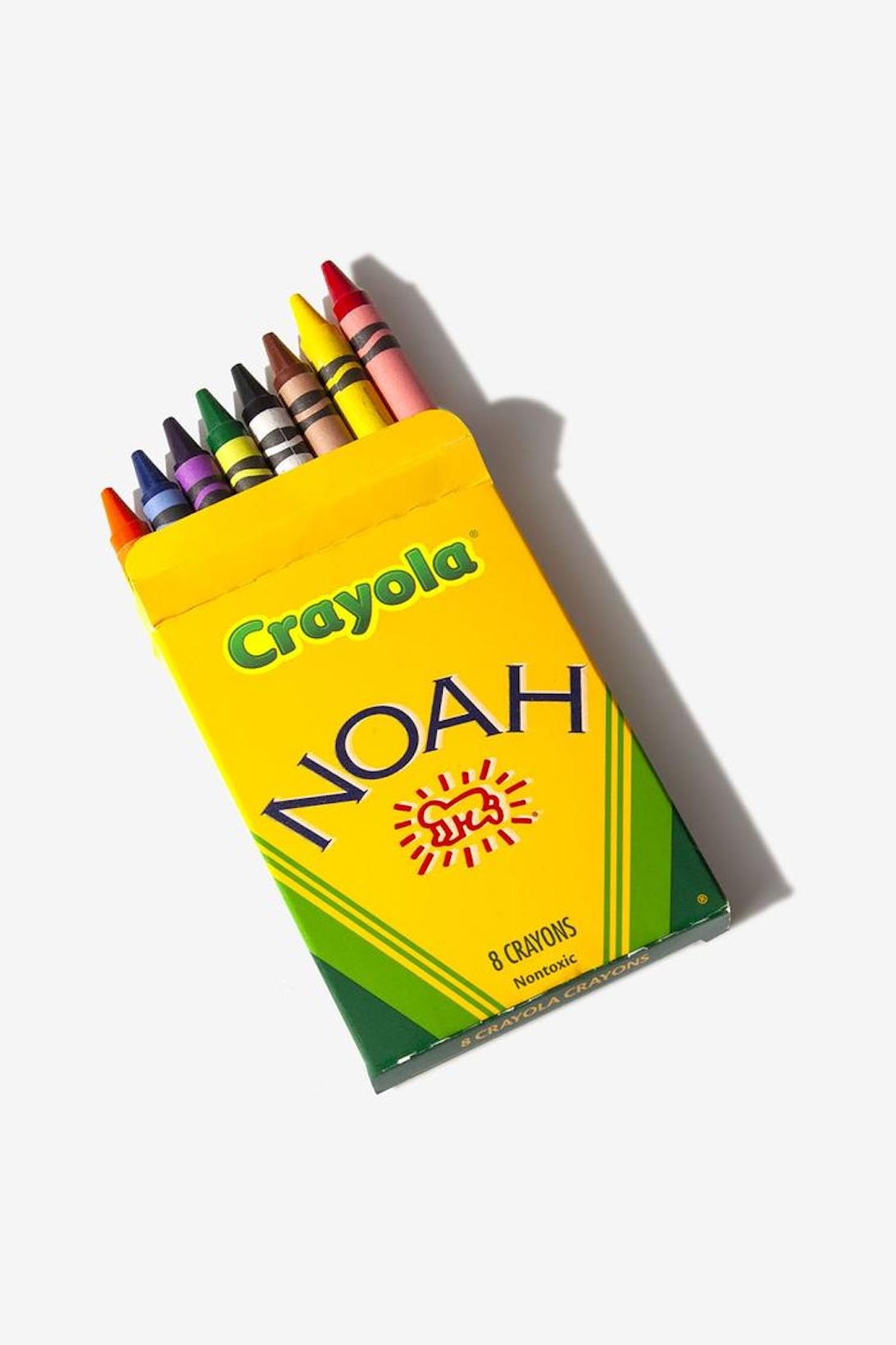 NOAH Keith Haring Christmas Collaboration Collection Crayola Crayons