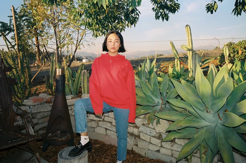 Opening Ceremony 2022 Lunar New Year Vermillion Red Capsule Greta Lee