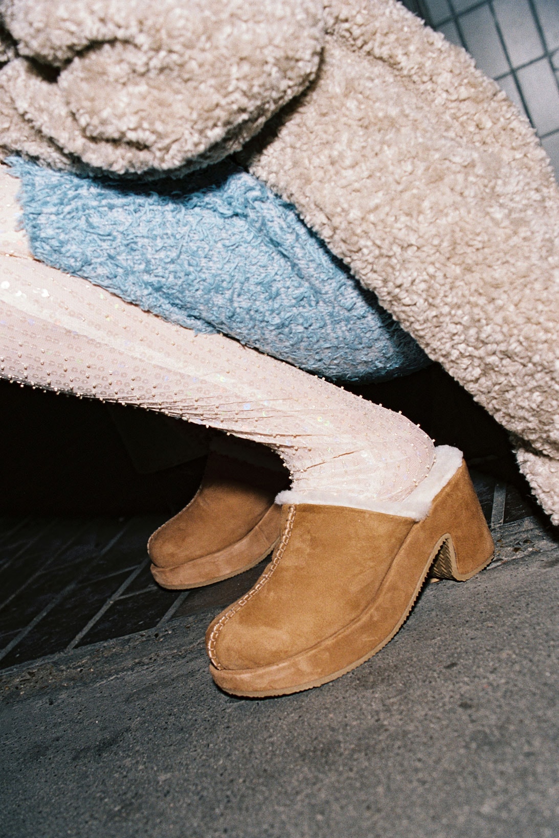 OSOI 2021 Special Holiday Collection Shearling Clogs
