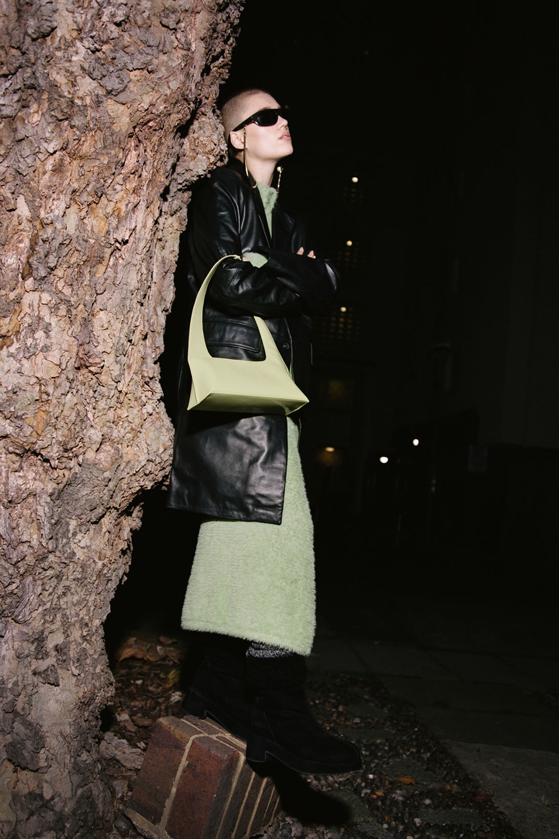 OSOI 2021 Special Holiday Collection Handbag Green Dress Terry