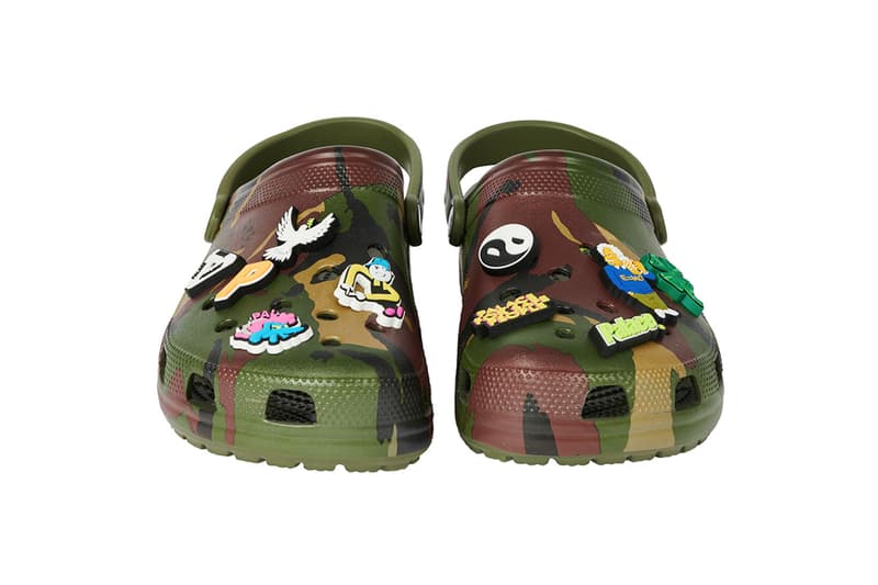 Palace Crocs Classic Clog Collaboration Camo Jibbitz Release Date Info