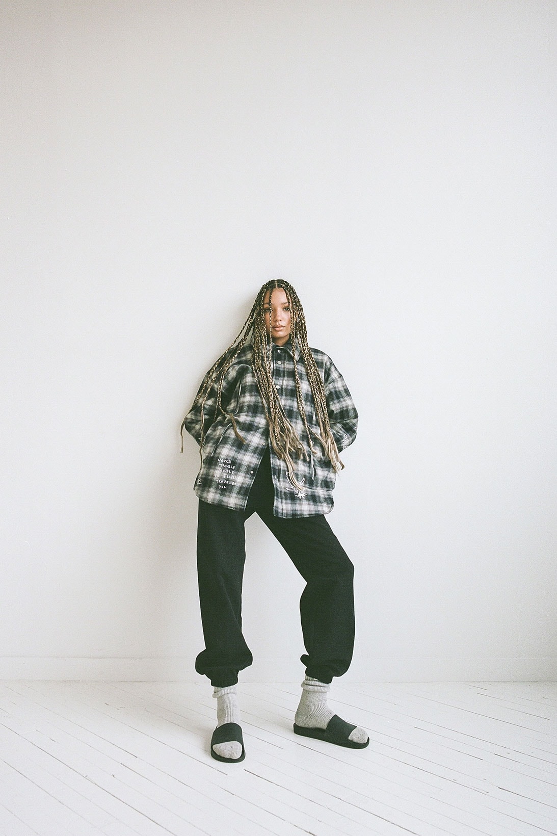 Saintwoods SW.014 Collection Flannel T-shirt Sweats