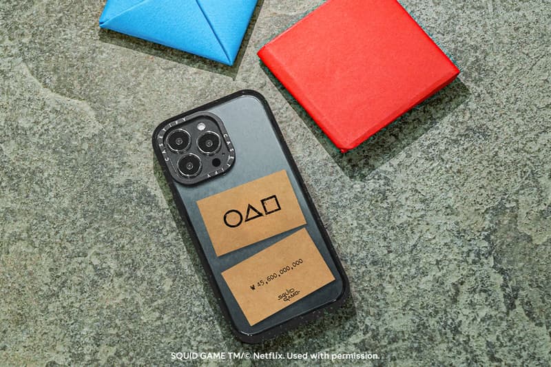 Netflix Squid Game Casetify PHone case Invitation Card