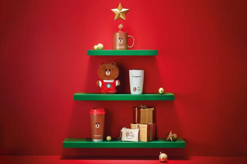 LINE FRIENDS x Starbucks Deliver Festive Collab for Christmas