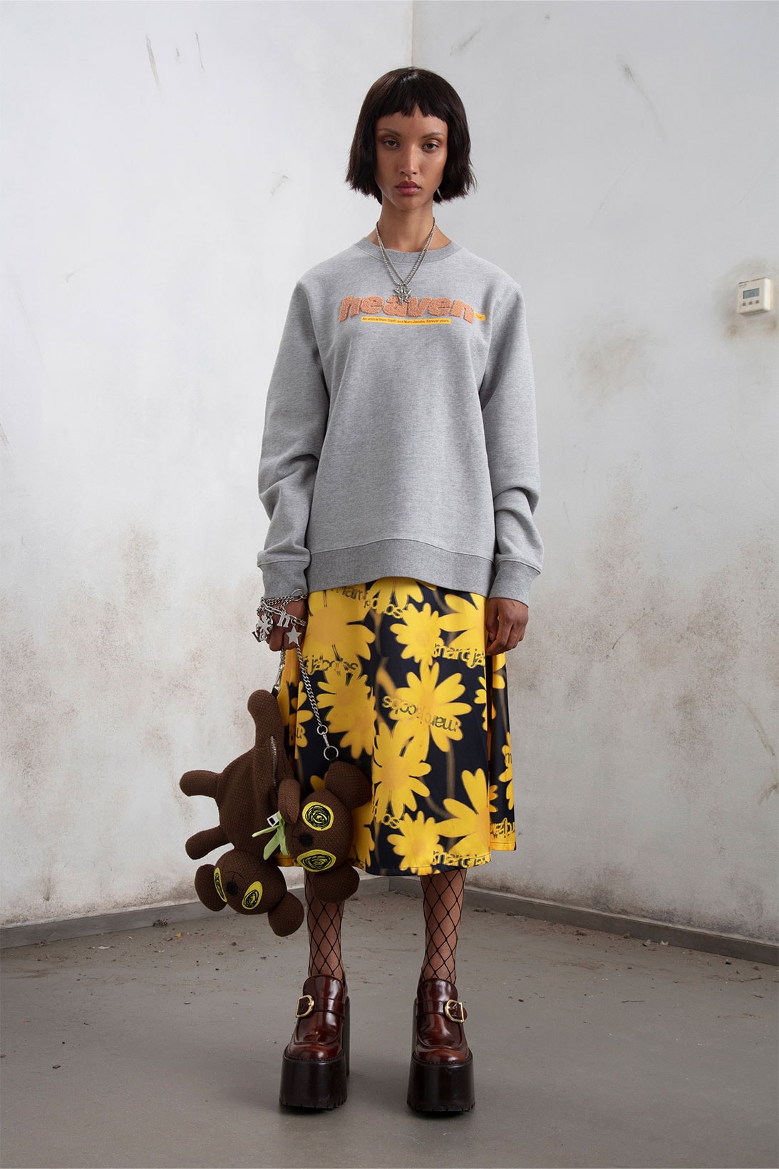 Heaven by Marc Jacobs Steiff Teddy Bear Collaboration Sweater Skirt