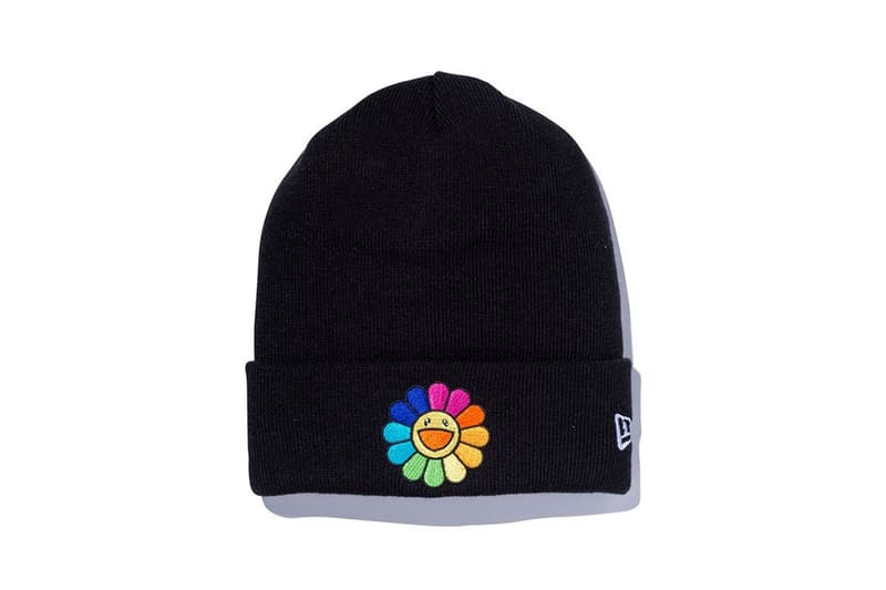 Takashi Murakami New Era Collaboration Black Beanie