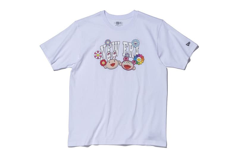 Takashi Murakami New Era Collaboration White Short Sleeve Tee