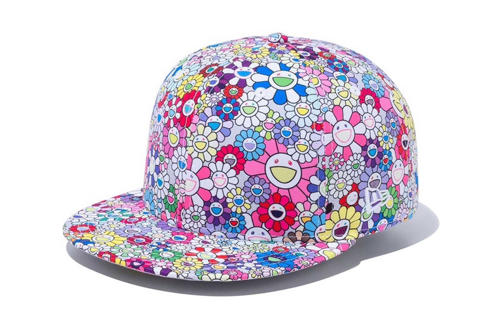 Takashi Murakami New Era Collaboration White Floral Hat