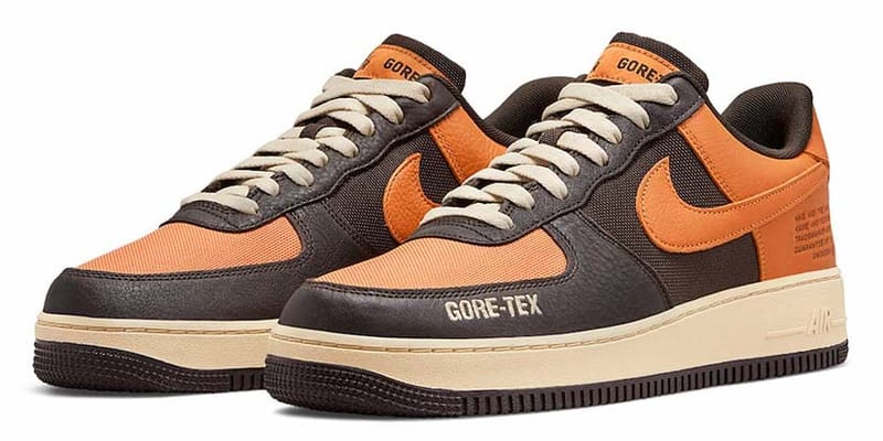 nike air force 1 gore tex brown